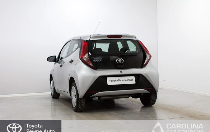 Toyota Aygo cena 47900 przebieg: 27074, rok produkcji 2019 z Warszawa małe 67